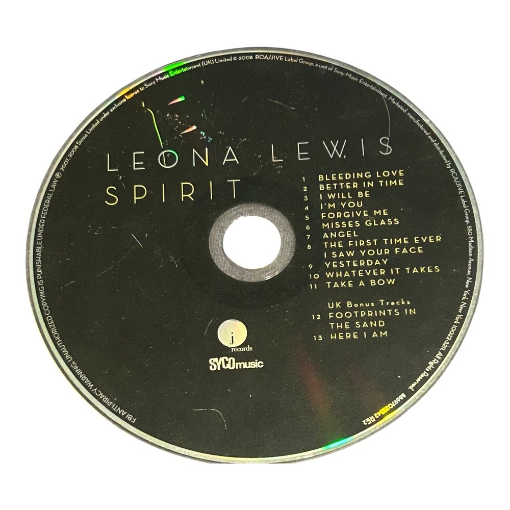 Leona Lewis Spirit Loose CD Pop
